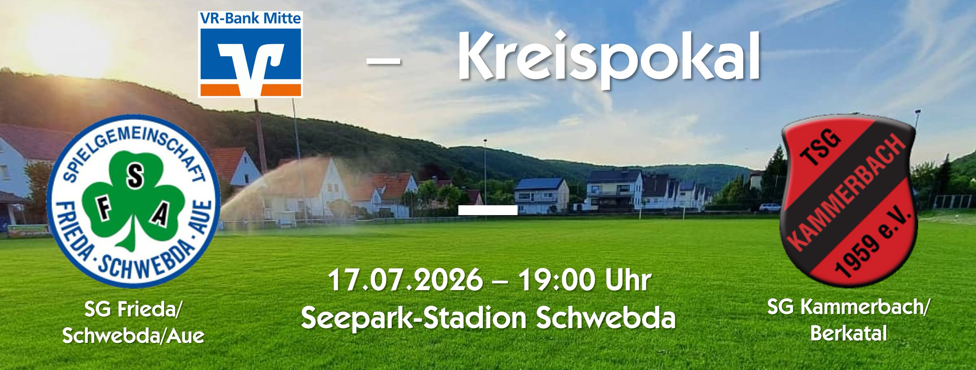 1. Pokalrunde gegen Kammerbach Berkatal