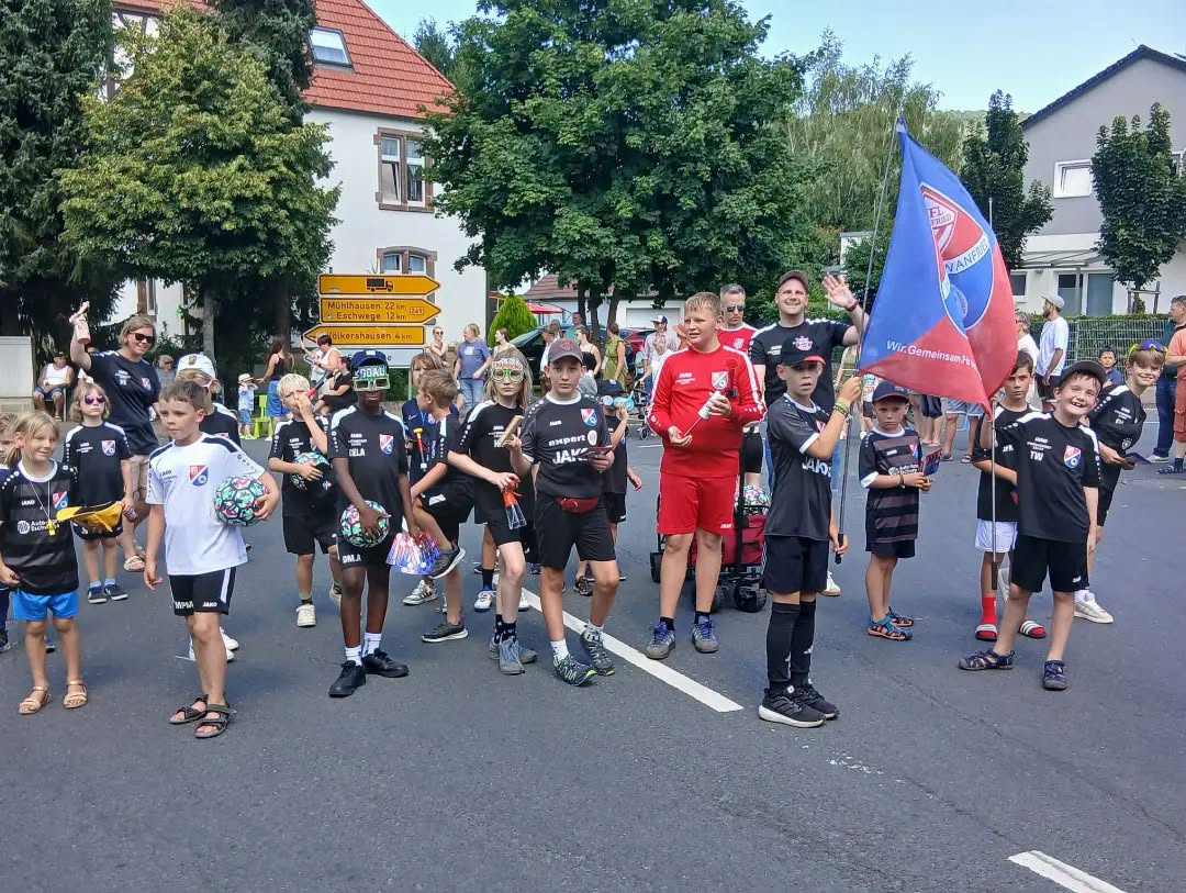 JSG FSA Wanfried wieder beim Schützenfestumzug dabei